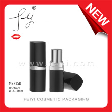Elegant Small Square Black Fashion Cosmetic Packaging tube Lipstick Tube